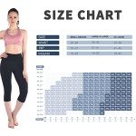 High Waisted Capri Leggings for Women