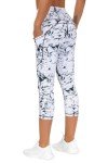 Thick High Waist Yoga Capris with Pockets