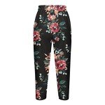 Floral Printed Women's Summer Capri Leggings