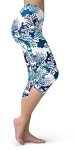Sissycos Women's Cropped Capri Leggings - Underwater Prints
