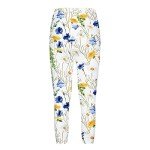 Floral Print Capri Leggings for Women - Summer Style