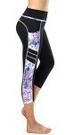 Neonysweets Women's Capri Workout Leggings with Pocket