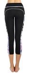 Neonysweets Women's Capri Workout Leggings with Pocket