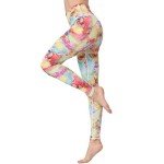 Witkey High Waist Printed Yoga Leggings for Women