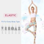 Witkey High Waist Printed Yoga Leggings for Women