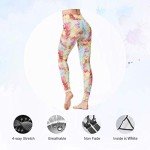 Witkey High Waist Printed Yoga Leggings for Women