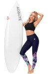 Tropical UV Protection Swim Leggings for Women