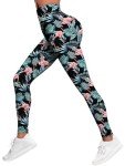 Funny Flamingo Print Women's Yoga Leggings