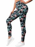 Funny Flamingo Print Women's Yoga Leggings