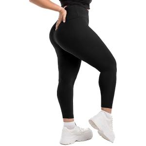 Walifrey Buttery Soft Plus Size High Waist Leggings
