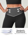 High Waist Compression Leggings with Pockets for Women