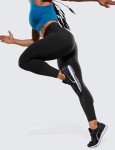 CRZ YOGA Women's High-Waisted Compression Leggings