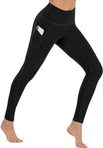 Fleece Lined Women's High Waisted Leggings with Pockets
