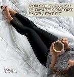 3-Pack Women's High Waisted Tummy Control Leggings