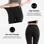 Buttery Soft High Waisted Workout Leggings in Black