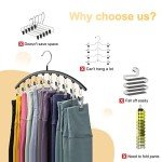 Closet Legging Organizer Hangers with Clips - 2 Pack