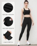4 Pack High Waist Leggings with Pockets