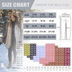 High Waisted Fleece Lined Leggings - 3 Pack