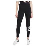 Nike Women's High Rise Sports Leggings - Black/White