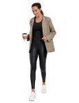 High-Waisted Faux Leather Leggings for Women