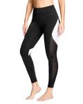Color Block Mesh Yoga Leggings for Women