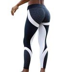 High Waist Colorblock Butt Lifting Leggings