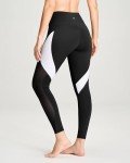 Color Block Mesh Yoga Leggings for Women