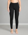 Color Block Mesh Yoga Leggings for Women