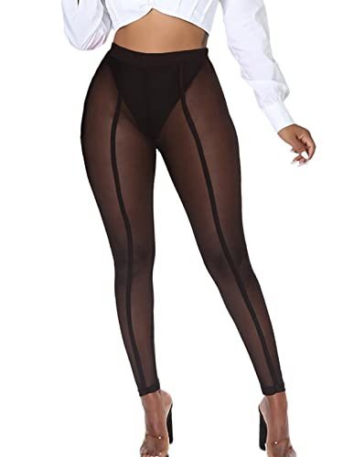 Mesh Detail Leggings