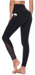 High Waisted Mesh Yoga Leggings with Pockets