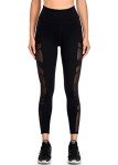 High Waisted Mesh Yoga Leggings with Pockets