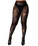 Women’s Fishnet Thigh-High Lace Leggings