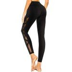 High Waisted Yoga Leggings with Pockets - Black