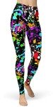 Sissycos Women's 80s Splash Print Leggings
