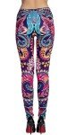 Ndoobiy Women's Printed Full-Length Workout Leggings