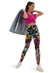 Sissycos Women's 80s Splash Print Leggings