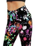Sissycos Women's 80s Splash Print Leggings