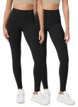 Buttery Soft High Waist Yoga Leggings - 2 Pack