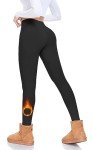 High Waisted Fleece Lined Leggings for Women