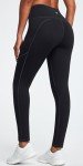 Fleece Lined High Waisted Leggings with Pockets
