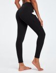 Fleece Lined Women's High Waisted Leggings with Pockets