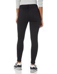 Black Plus Size Pull-On Knit Jegging for Women