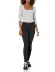 Black Plus Size Pull-On Knit Jegging for Women