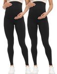 Maternity Over-Belly Leggings for Active Pregnancies
