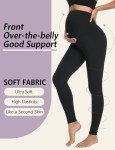 4 Pack Women's Maternity High-Waisted Leggings