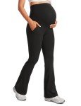 Butterluxe Maternity Flare Leggings with Pockets