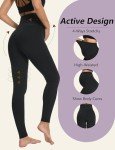 4 Pack Women's Maternity High-Waisted Leggings