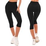Buttery Soft High Waisted Capri Leggings for Women