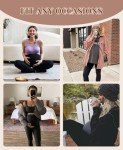 UBCUTE Fleece-Lined Maternity Leggings with Pockets
