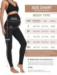 4 Pack Women's Maternity High-Waisted Leggings